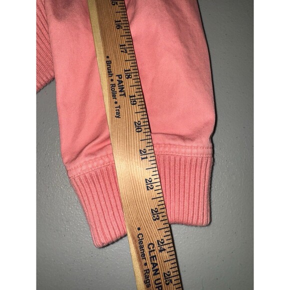 GAP Pink Bomber Stadium Snap Front Women's Jacket‎ Size XL Snaps & Pockets - Picture 9 of 11